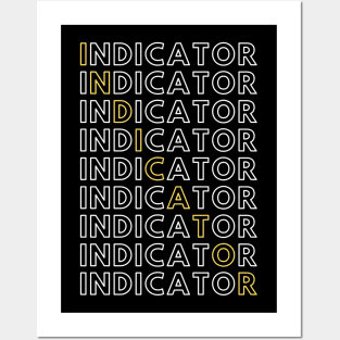 The INDICATOR Posters and Art